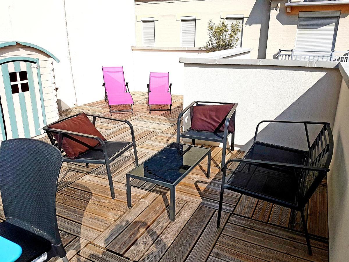 Les Fruits De Mer, Terrasse Sud, Parking Gratuit, Calme Et Tout A Pied Berck Exterior photo