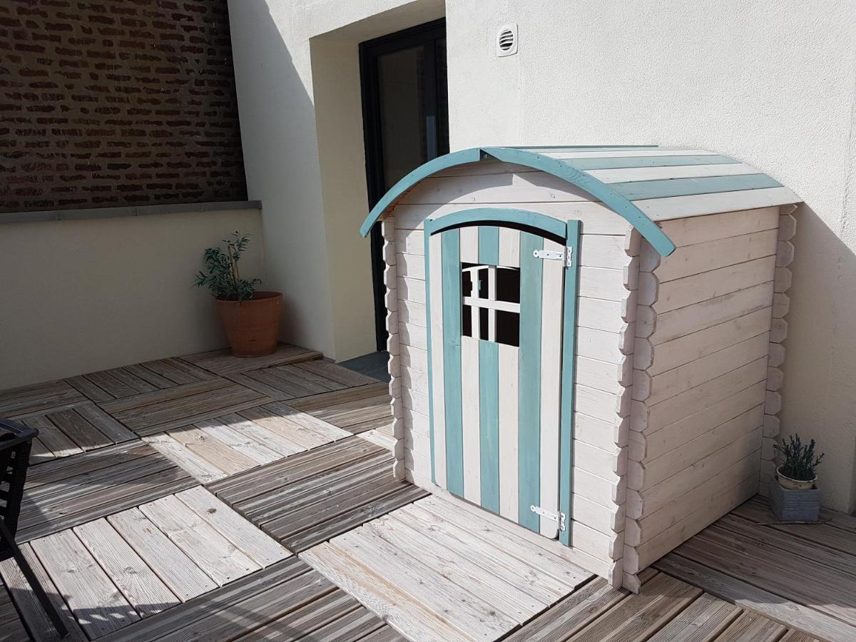 Les Fruits De Mer, Terrasse Sud, Parking Gratuit, Calme Et Tout A Pied Berck Exterior photo